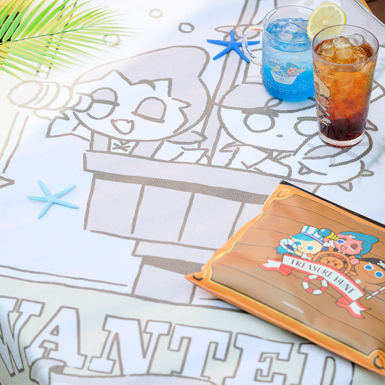Cookie Run Treasure Hunt Beach Towel (2)