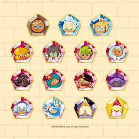 Cookie Run Soulstone Keychain Vol.1