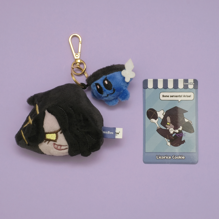 Cookie Run Mascot Plush Keychains Villains (3)