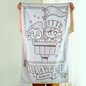 Cookie Run Treasure Hunt Beach Towel (2)